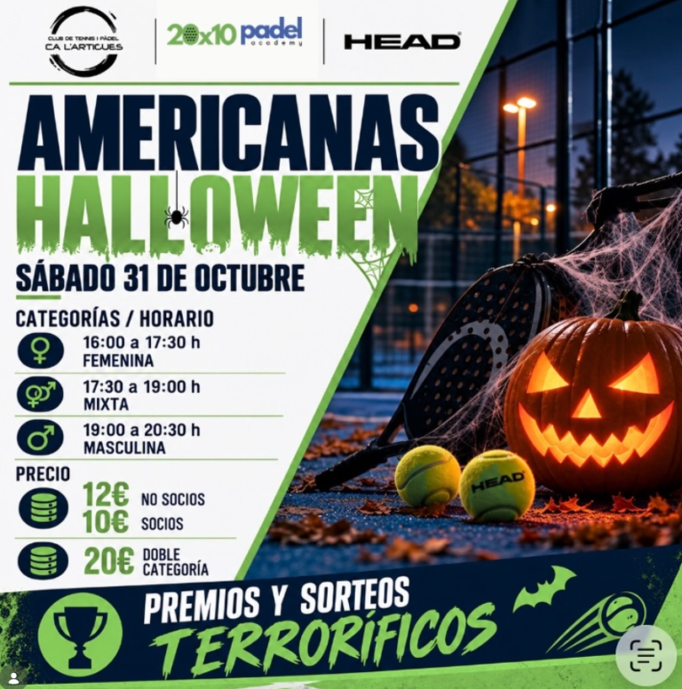 Cartel: AMERICANAS HALLOWEEN