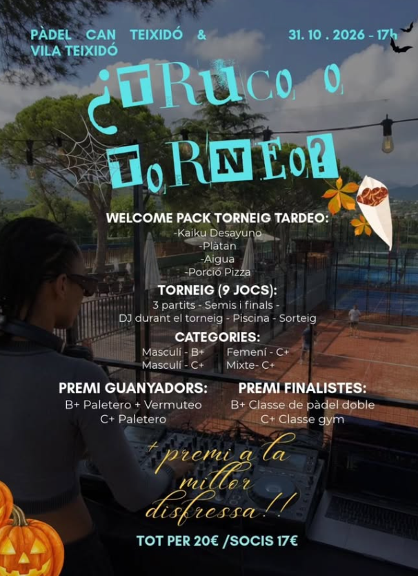 Cartel: ¿Truco o Torneo?