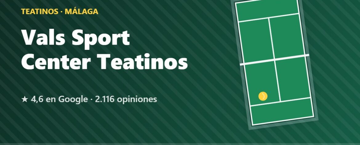 Vals Sport Center Teatinos, pistas de pádel en Teatinos, Málaga